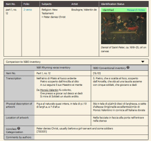 Mellini / Concordance example